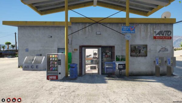 FiveM Sandy New Gas Stration MLO - Image 6