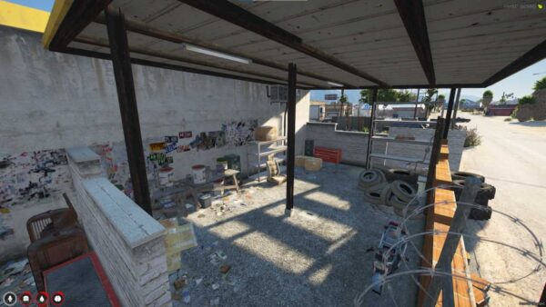 FiveM Sandy New Gas Stration MLO - Image 4