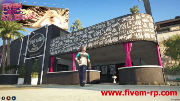 comedy club fivem mlo